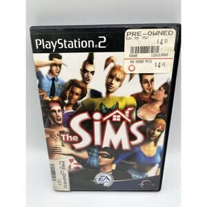 Sony Playstation 2 PS2 The Sims 1 Original Game Complete With Manual
